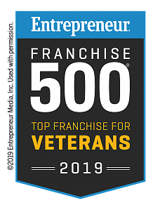 2019 Entrepreneur's Franchise 500 - Top Franchise for Veterans
